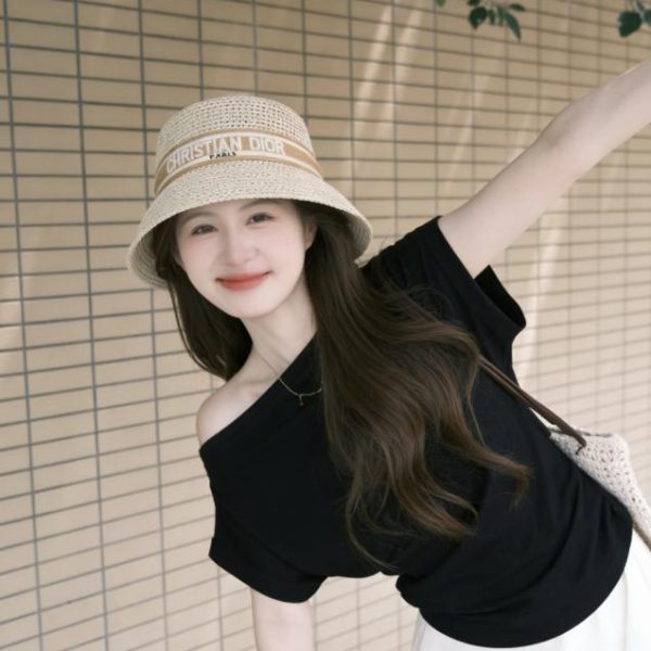 designer,replica,clothing,fake,1:1,lv,luxury,high quality DIOR’s new versatile bucket hat with webbing (KS16NV)