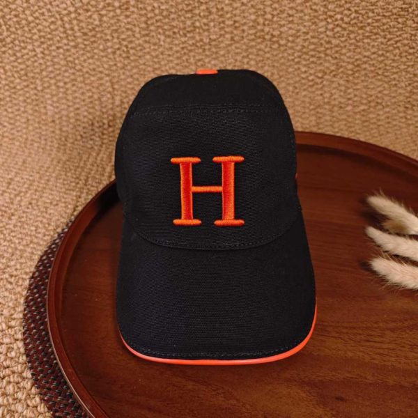 designer,replica,clothing,fake,1:1,lv,luxury,high quality Hermes Embroidered Classic Baseball Cap (4DFI77)