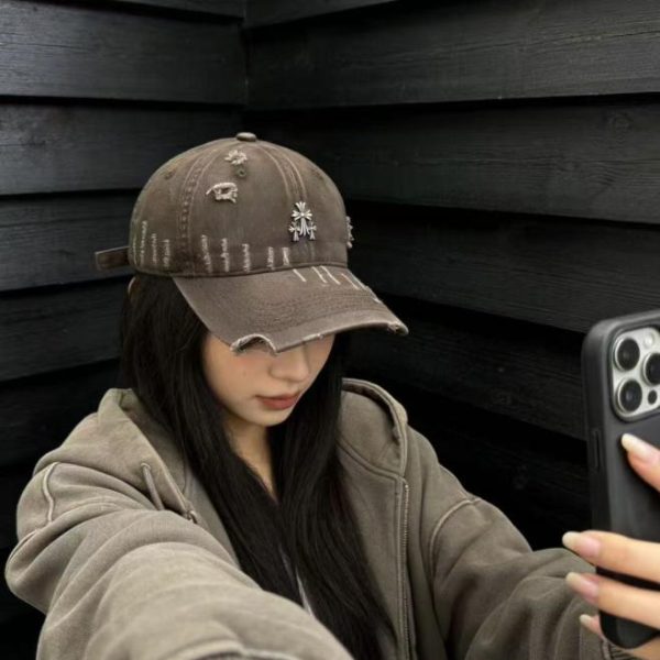 designer,replica,clothing,fake,1:1,lv,luxury,high quality Chrome Hearts New Baseball Cap (32G1ZL)