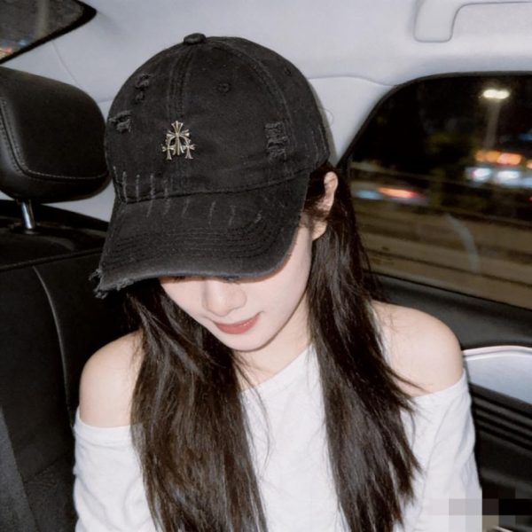 designer,replica,clothing,fake,1:1,lv,luxury,high quality Chrome Hearts New Baseball Cap (LI28R5)