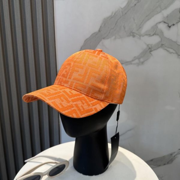 designer,replica,clothing,fake,1:1,lv,luxury,high quality FENDI monogram baseball cap, FD monogram bucket cap (6I6CZN)