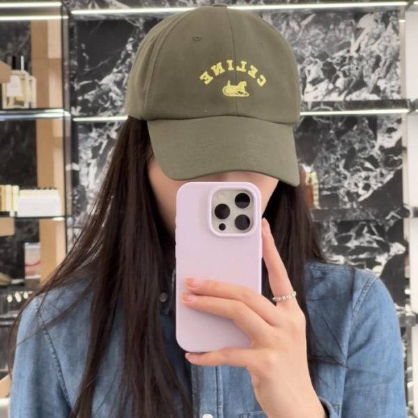 designer,replica,clothing,fake,1:1,lv,luxury,high quality CELINE official website reseller version, minimalist lettering, celebrity-style latest baseball cap (KR4YXG)