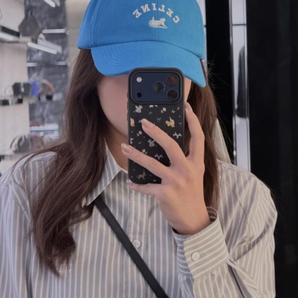 designer,replica,clothing,fake,1:1,lv,luxury,high quality CELINE official website reseller version, minimalist lettering, celebrity-style latest baseball cap (O5EFG6)
