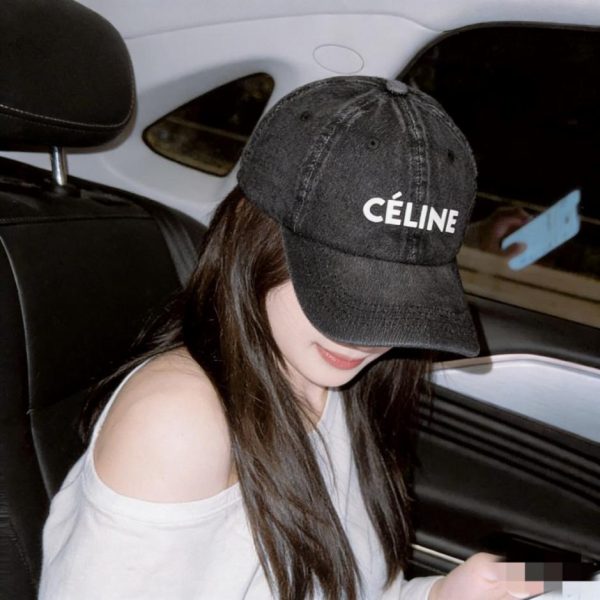 designer,replica,clothing,fake,1:1,lv,luxury,high quality CELINE New Denim Baseball Cap (GLVX04)