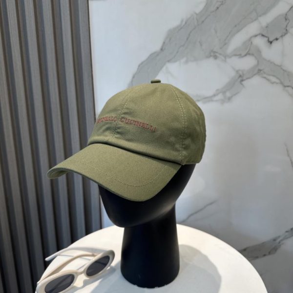 designer,replica,clothing,fake,1:1,lv,luxury,high quality Brunello Cucinelli New Linen High-Resolution Baseball Cap (CVAR2D)