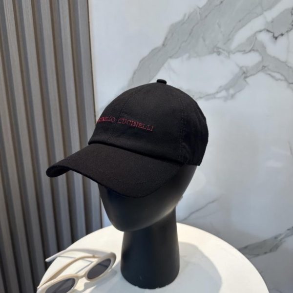 designer,replica,clothing,fake,1:1,lv,luxury,high quality brunello Cucinelli New Linen High-Quality Baseball Cap (VJUN24)