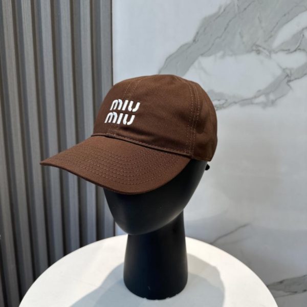 designer,replica,clothing,fake,1:1,lv,luxury,high quality MIUMIU canvas baseball cap, 1:1 replica, custom mold (KXDE00)