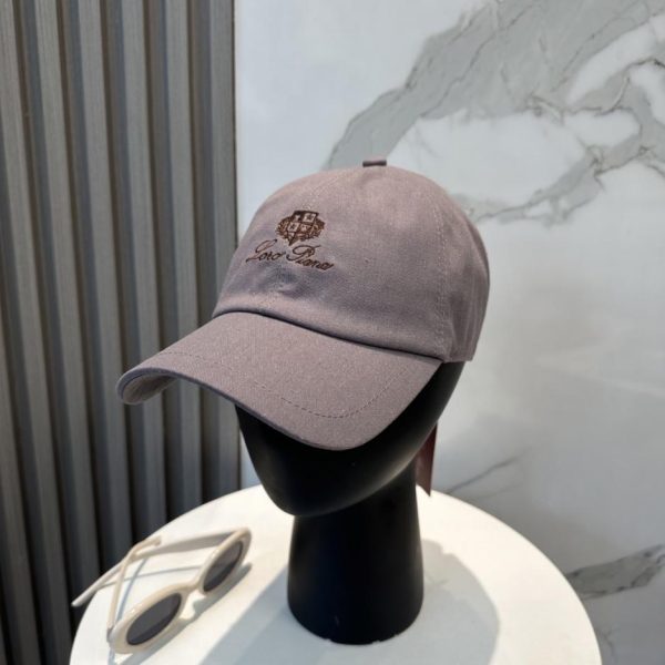 designer,replica,clothing,fake,1:1,lv,luxury,high quality Loro Piana New High-Quality Linen Baseball Cap (6WKIRK)