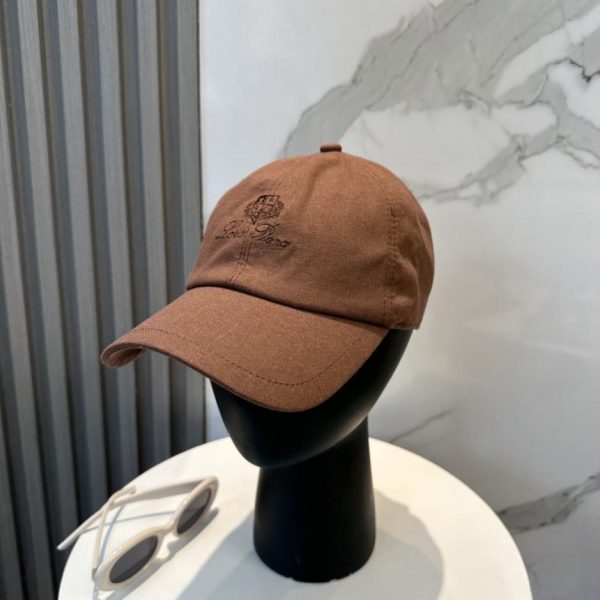 designer,replica,clothing,fake,1:1,lv,luxury,high quality Loro Piana New High-Quality Linen Baseball Cap (EYHV8R)