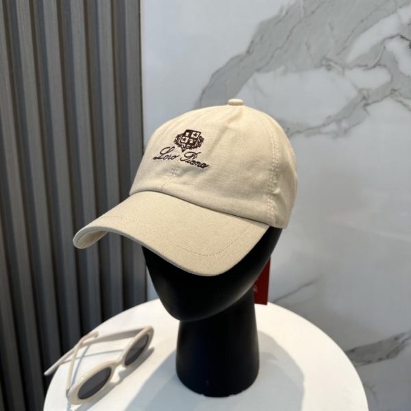 designer,replica,clothing,fake,1:1,lv,luxury,high quality Loro Piana New High-Quality Linen Baseball Cap (RIN023)