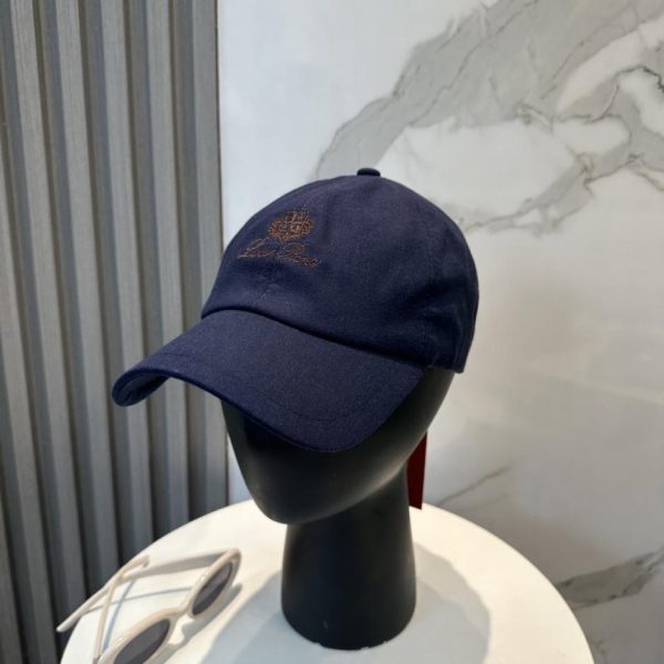designer,replica,clothing,fake,1:1,lv,luxury,high quality Loro Piana New High-Quality Linen Baseball Cap (XE69K4)