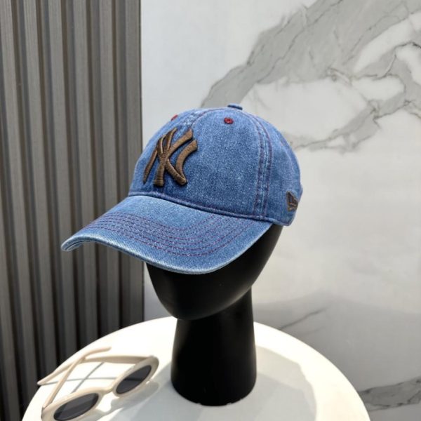 designer,replica,clothing,fake,1:1,lv,luxury,high quality New NY Denim Baseball Cap (YENI7V)