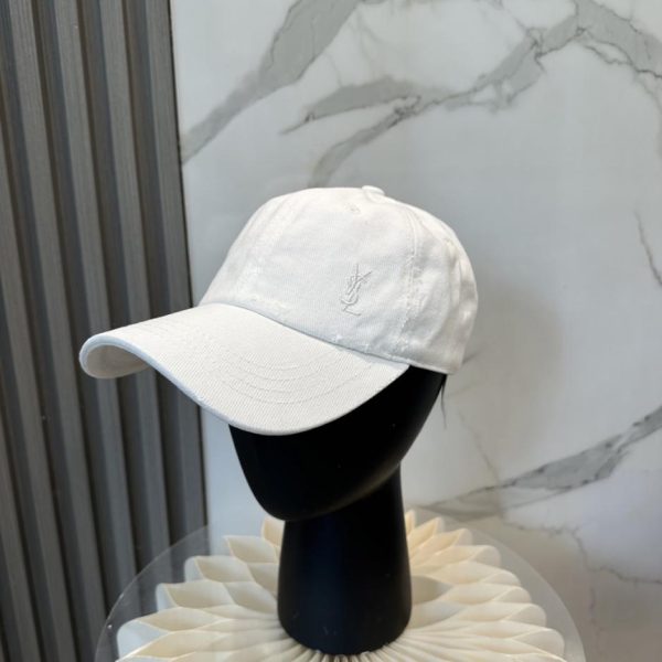designer,replica,clothing,fake,1:1,lv,luxury,high quality YSL Saint Laurent Embroidered Baseball Cap (5R8YXO)