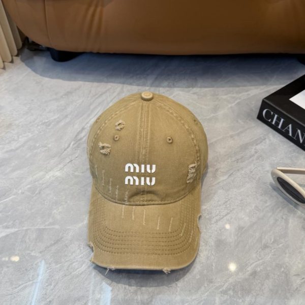 designer,replica,clothing,fake,1:1,lv,luxury,high quality MIUMIU New Dopamine All-Season Baseball Cap (KZHL92)