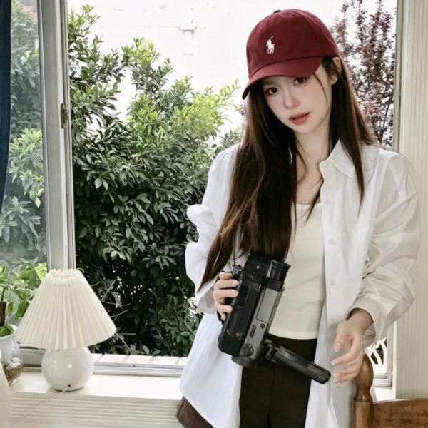 designer,replica,clothing,fake,1:1,lv,luxury,high quality 【POLO】New Spring/Summer Classic Embroidered Baseball Cap (7Q3OMJ)