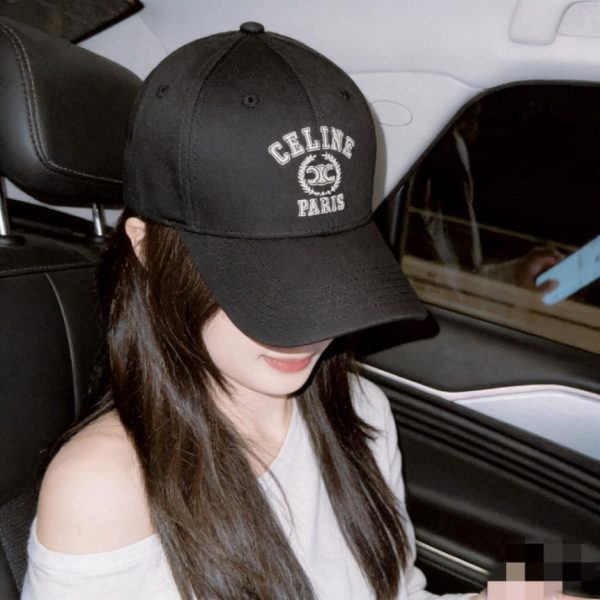 designer,replica,clothing,fake,1:1,lv,luxury,high quality CELINE official website reseller version, minimalist lettering, celebrity-style latest baseball cap (SZETUY)
