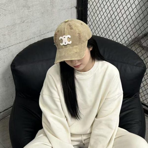 designer,replica,clothing,fake,1:1,lv,luxury,high quality CELINE New Minimalist Baseball Cap (4L7NIQ)