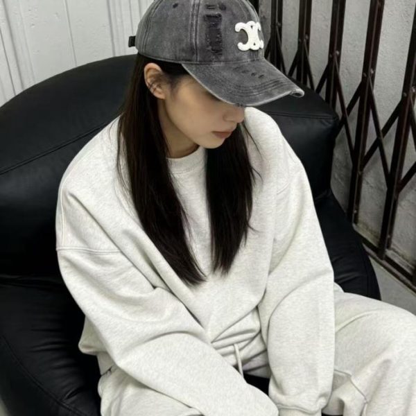 designer,replica,clothing,fake,1:1,lv,luxury,high quality CELINE New Minimalist Baseball Cap (N2HHJ7)