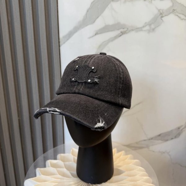 designer,replica,clothing,fake,1:1,lv,luxury,high quality CELINE New Denim Baseball Cap (U0JD9D)