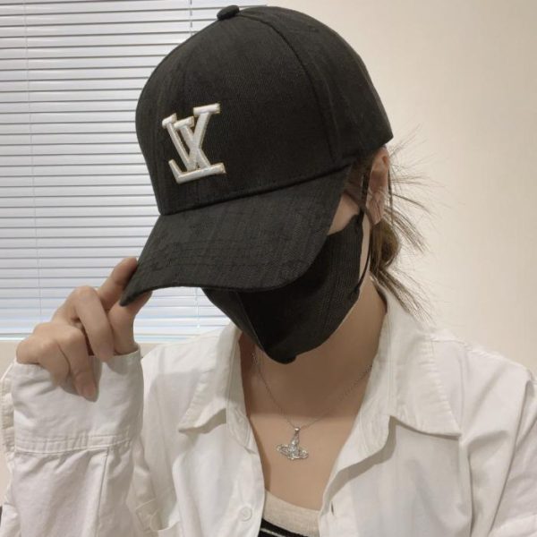 designer,replica,clothing,fake,1:1,lv,luxury,high quality Louis Vuitton official website high-quality classic baseball cap (47I52A)