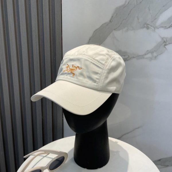 designer,replica,clothing,fake,1:1,lv,luxury,high quality ARCTERYX SMALL BIRD HAT Embroidered Logo Curved Brim Baseball Cap, Sun Protection Hat, Couple Style (5O91A6)
