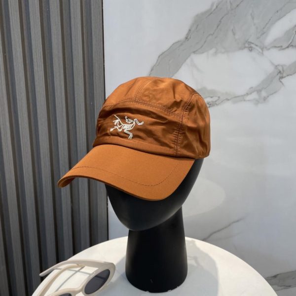 designer,replica,clothing,fake,1:1,lv,luxury,high quality ARCTERYX SMALL BIRD HAT Embroidered Logo Curved Brim Baseball Cap, Sun Protection Hat, Couple Style (MBFF03)