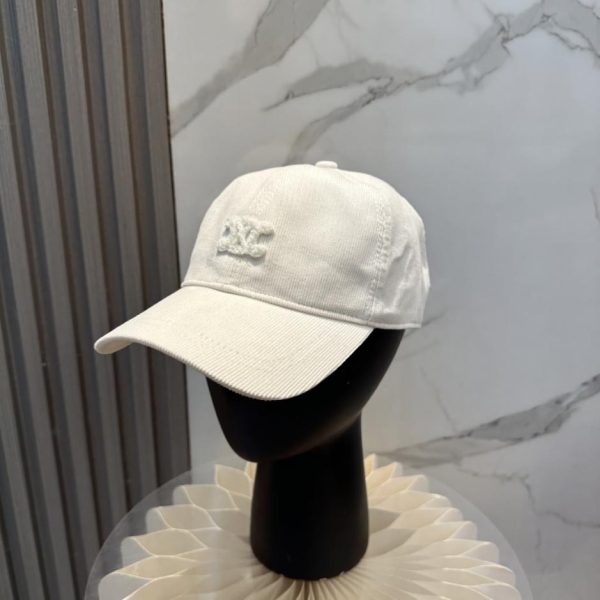 designer,replica,clothing,fake,1:1,lv,luxury,high quality Celine Fall/Winter Limited Edition Arc de Triomphe Embroidered Corduroy Baseball Cap (YBVNNR)