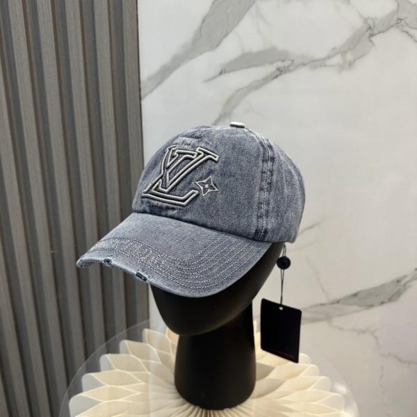 designer,replica,clothing,fake,1:1,lv,luxury,high quality New Louis Vuitton embroidered baseball cap (4HNYRE)