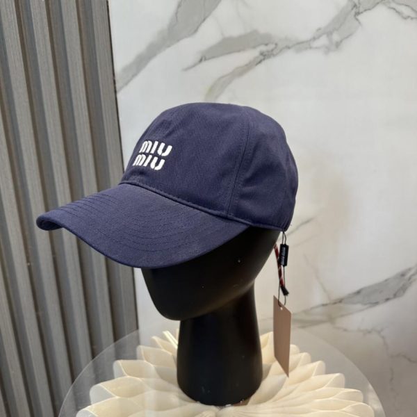 designer,replica,clothing,fake,1:1,lv,luxury,high quality MIU MIU Baseball Cap (IKRRFY)