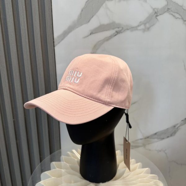 designer,replica,clothing,fake,1:1,lv,luxury,high quality MIU MIU Baseball Cap (L4IYS6)