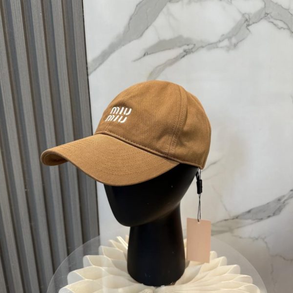 designer,replica,clothing,fake,1:1,lv,luxury,high quality MIU MIU Baseball Cap (SS05MT)