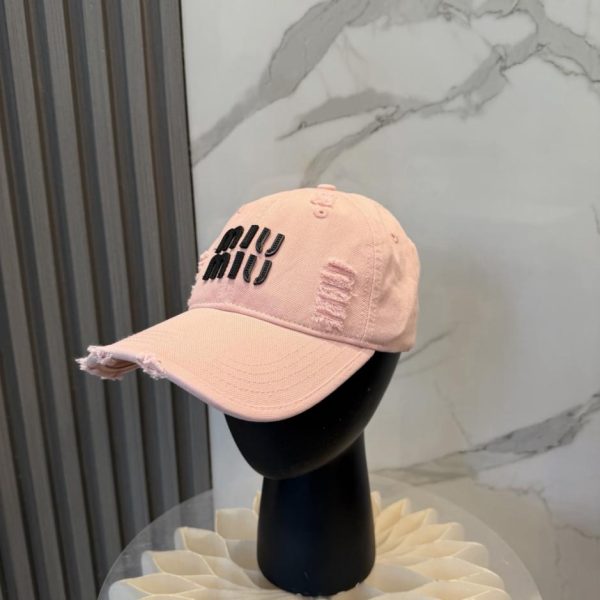 designer,replica,clothing,fake,1:1,lv,luxury,high quality MIUMIU Spring 2026 New Baseball Cap (536YK0)