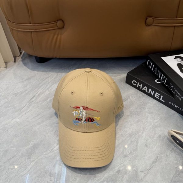 designer,replica,clothing,fake,1:1,lv,luxury,high quality New BURBERRY embroidered baseball cap (RRXXUU)