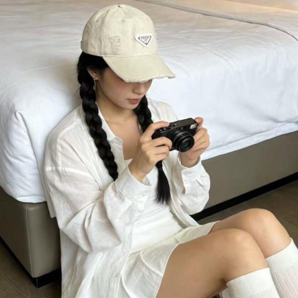 designer,replica,clothing,fake,1:1,lv,luxury,high quality Prada’s new unique baseball cap (TRKMZ4)