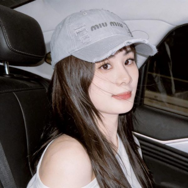 designer,replica,clothing,fake,1:1,lv,luxury,high quality MIUMIU New Dopamine All-Season Baseball Cap (B8TNTA)