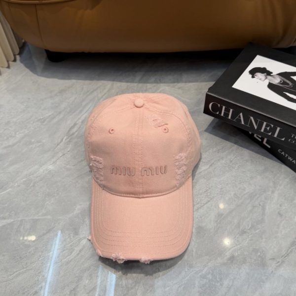 designer,replica,clothing,fake,1:1,lv,luxury,high quality MIUMIU New Dopamine All-Season Baseball Cap (DI94OR)