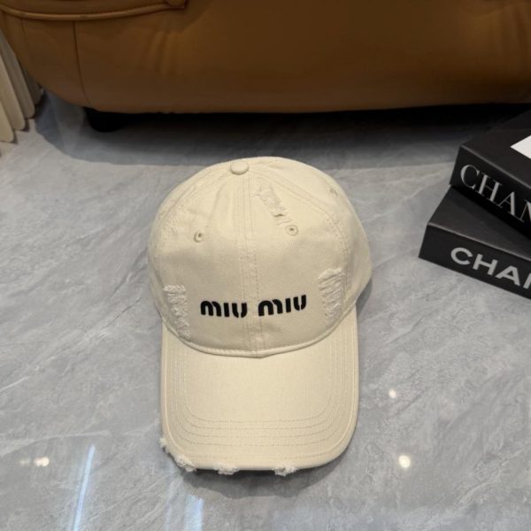 designer,replica,clothing,fake,1:1,lv,luxury,high quality MIUMIU New Dopamine All-Season Baseball Cap (VH54EY)
