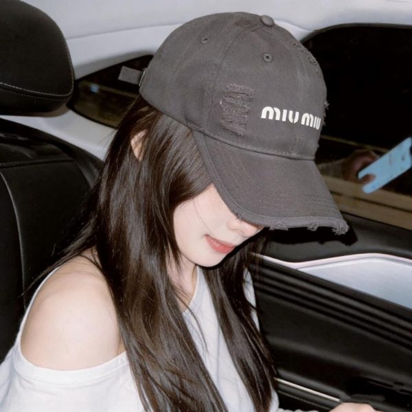 designer,replica,clothing,fake,1:1,lv,luxury,high quality MIUMIU New Dopamine All-Season Baseball Cap (ZIC0AD)