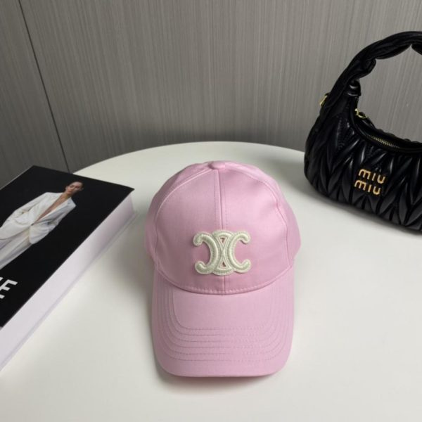 designer,replica,clothing,fake,1:1,lv,luxury,high quality CELINE official website reseller version, minimalist lettering, celebrity-style latest baseball cap (0AZ9Z5)