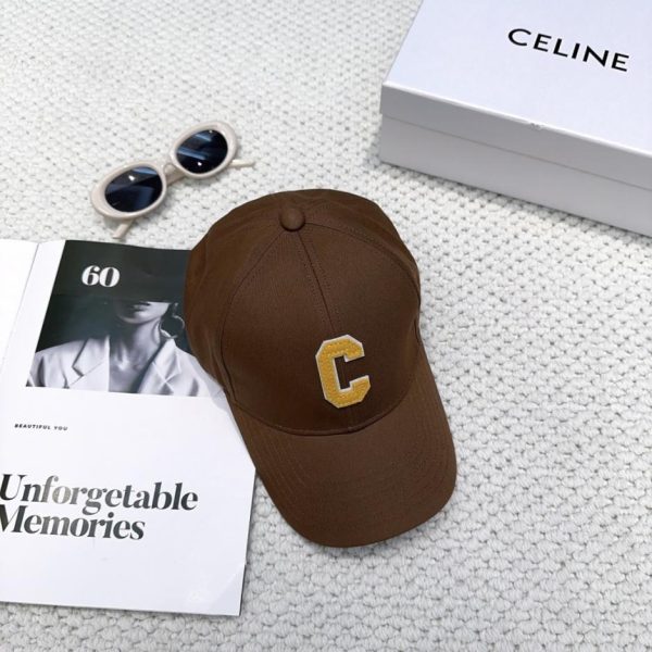 designer,replica,clothing,fake,1:1,lv,luxury,high quality CELINE official website reseller version, minimalist lettering, celebrity-style latest baseball cap (2S9N5D)
