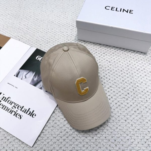 designer,replica,clothing,fake,1:1,lv,luxury,high quality CELINE official website reseller version, minimalist lettering, celebrity-style latest baseball cap (8UYOQE)