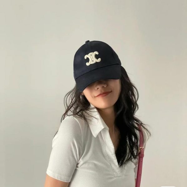designer,replica,clothing,fake,1:1,lv,luxury,high quality CELINE official website reseller version, minimalist lettering, celebrity-style latest baseball cap (MZWYGD)