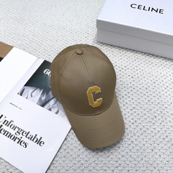 designer,replica,clothing,fake,1:1,lv,luxury,high quality CELINE official website reseller version, minimalist lettering, celebrity-style latest baseball cap (X0MFFT)