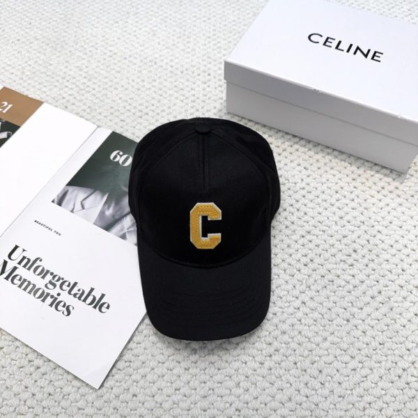 designer,replica,clothing,fake,1:1,lv,luxury,high quality CELINE official website reseller version, minimalist lettering, celebrity-style latest baseball cap (YNMERF)