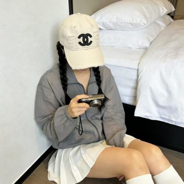designer,replica,clothing,fake,1:1,lv,luxury,high quality CHANEL’s new baseball cap (E6T23D)
