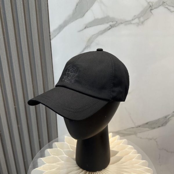 designer,replica,clothing,fake,1:1,lv,luxury,high quality Brunello Cucinelli New Herringbone Suit Baseball Cap, All Seasons (1UHWDW)