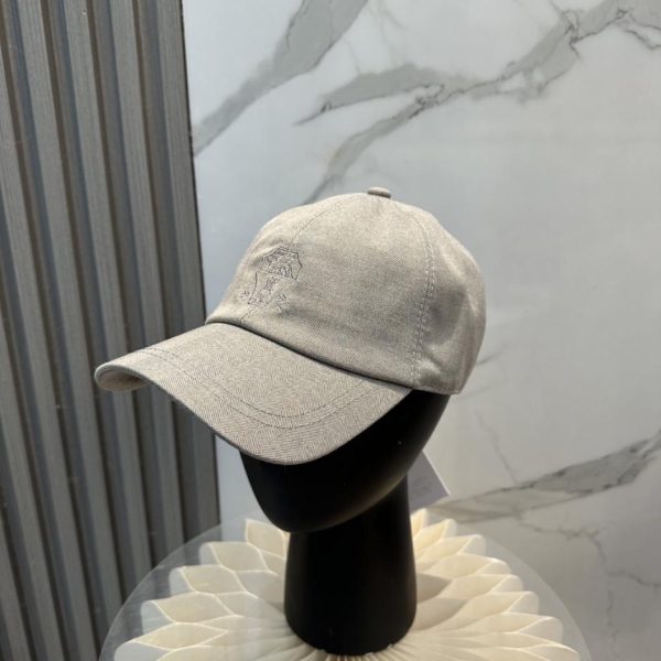 designer,replica,clothing,fake,1:1,lv,luxury,high quality Brunello Cucinelli New Herringbone Suit Baseball Cap, All Seasons, High-Quality (65OB4T)