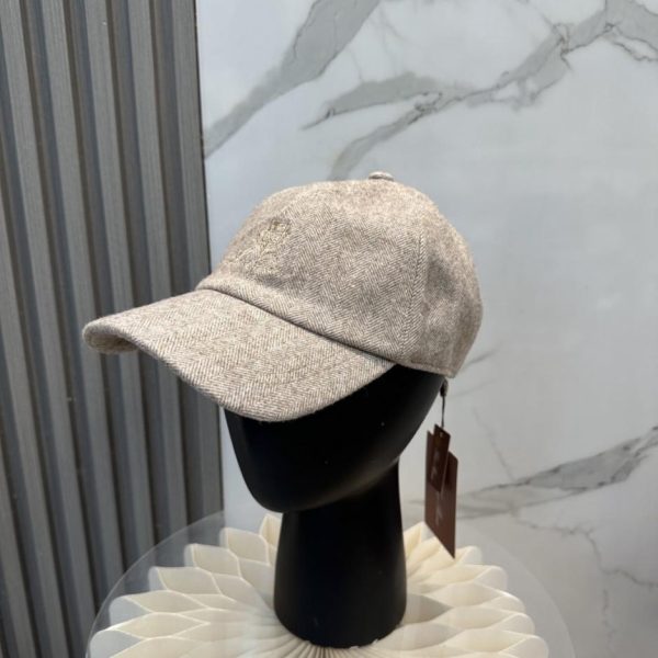 designer,replica,clothing,fake,1:1,lv,luxury,high quality LP New Herringbone Baseball Cap (6SIZ6R)