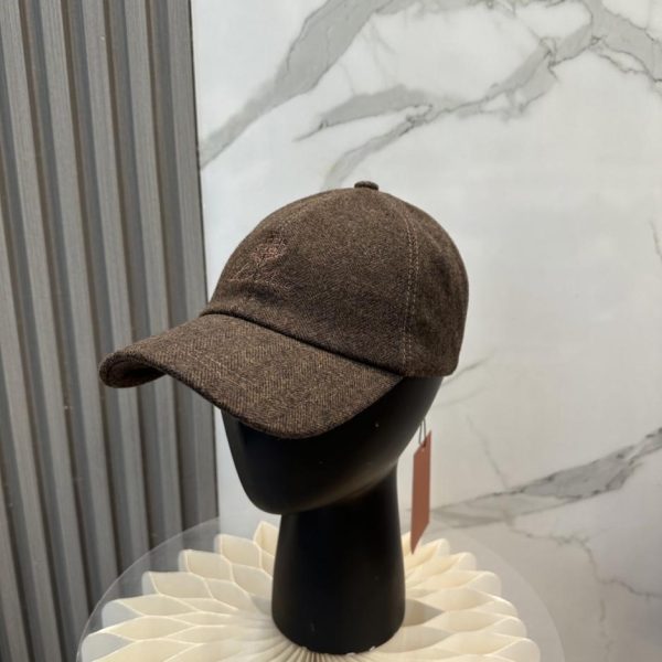 designer,replica,clothing,fake,1:1,lv,luxury,high quality LP New Herringbone Baseball Cap (QQ2OR4)