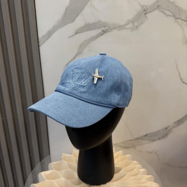 designer,replica,clothing,fake,1:1,lv,luxury,high quality Louis Vuitton official website synchronizes with high-quality versions of the new denim baseball cap (FIGDKN).